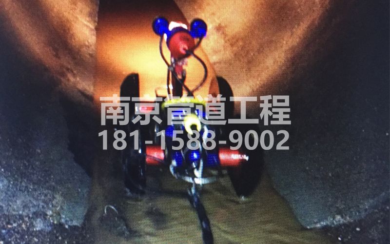 物流园管道机器人检测