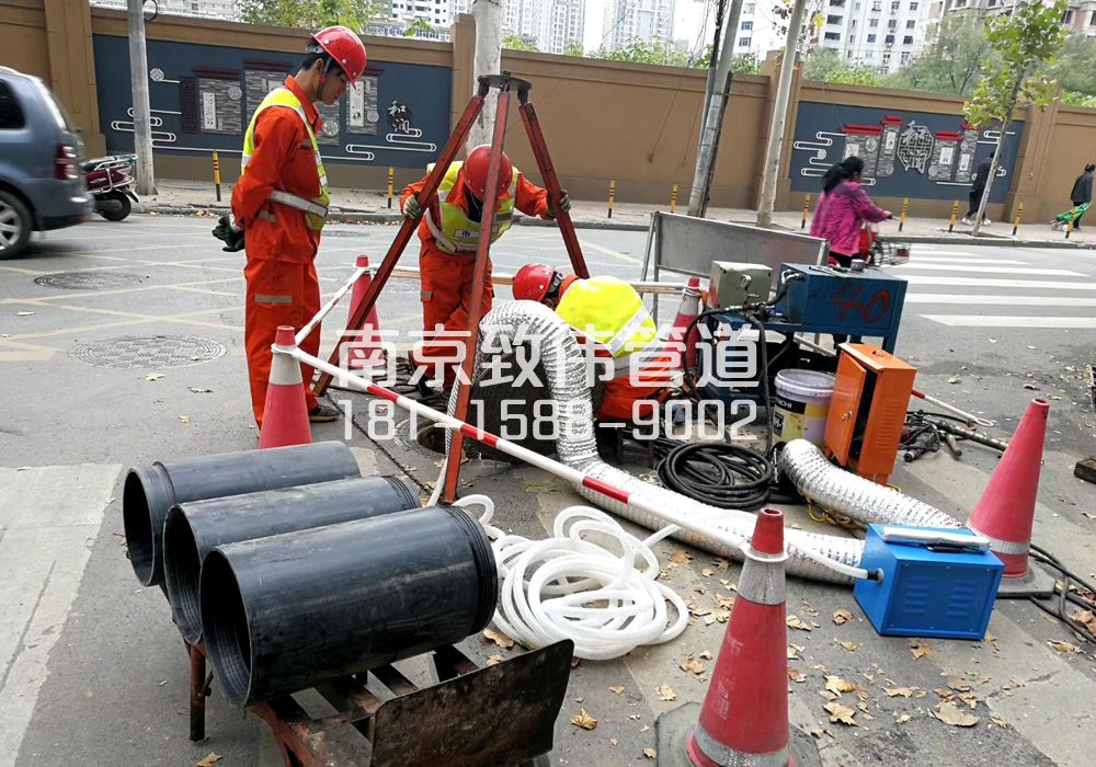 物流园顶管置换管道